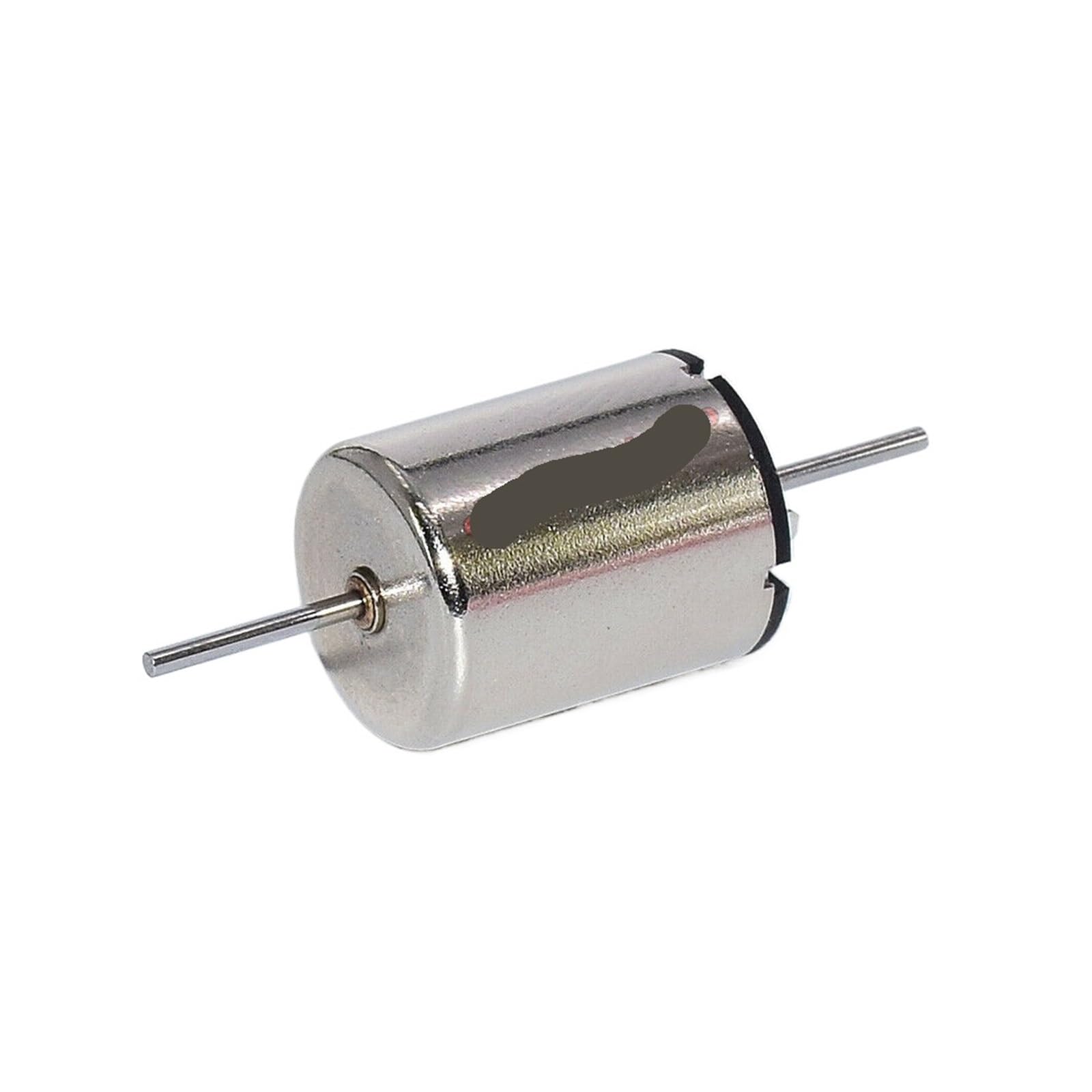QWZTAEOZA 1215 12mm*15mm Small Coreless Dual Shaft Axis DC Electronic Starter 6V 9V 12V 17000rpm High Speed RC Rail Train Engine