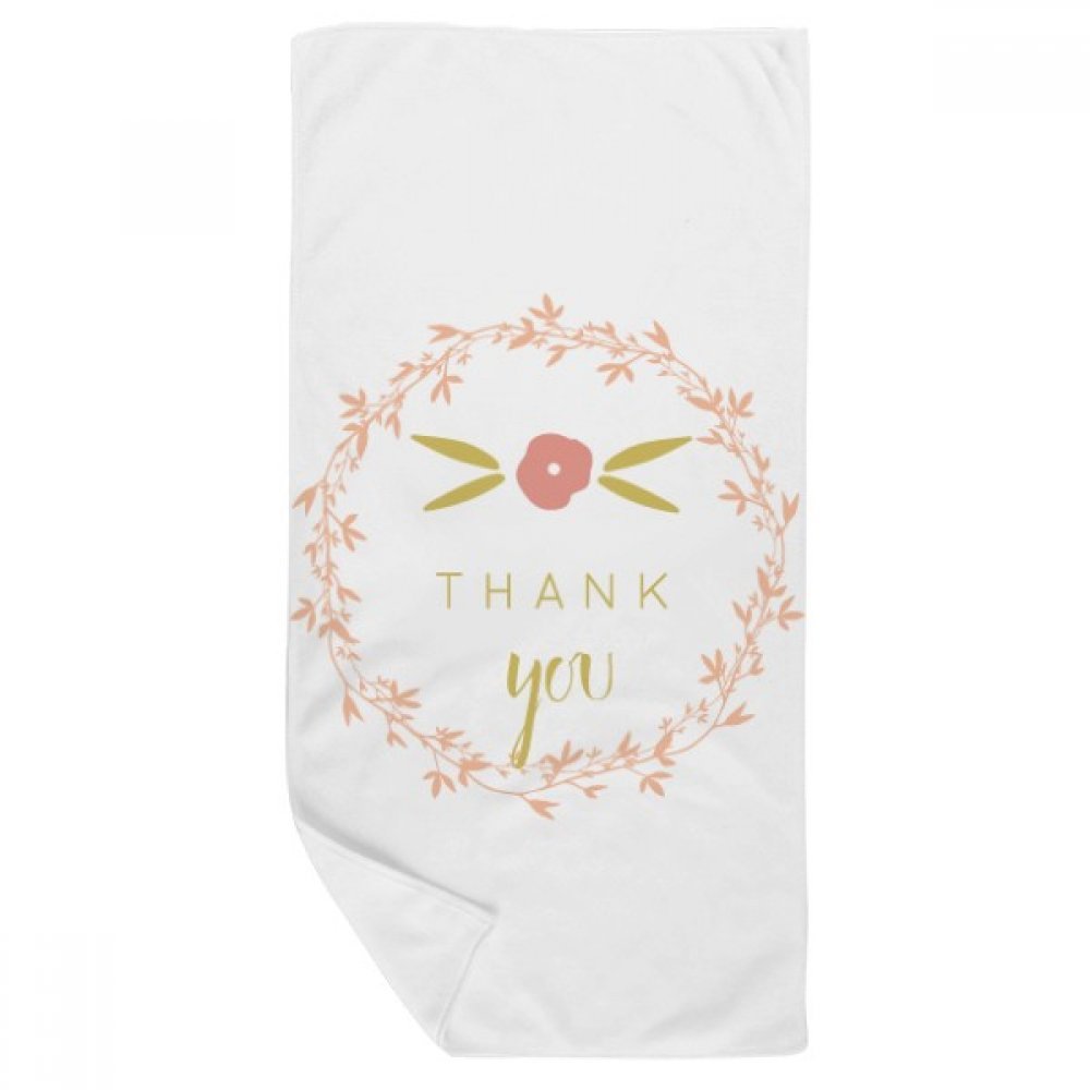 Gant de toilette doux 35x70cm pour peaux sensibles motif art abstrait