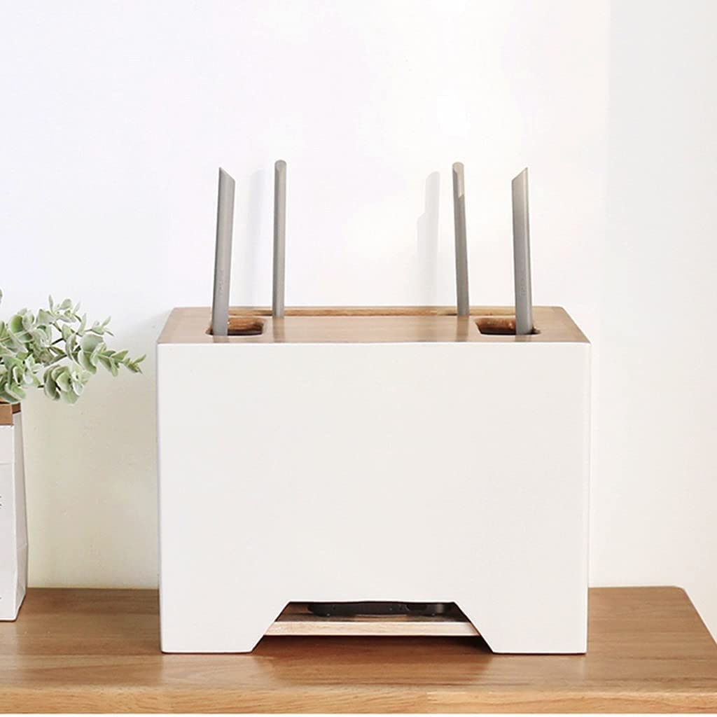 ❀❀❀Wifi-Router-Regal,Desktop-Deko-Box, Aufbewahrungsbox for kabellose Router – Router-Aufbewahrung, Wandregal, WLAN-Set, Rack-Top-Hängeboxen, Netzkabel-Buchse, Finishing-Box, Desktop-Aufbewahrungsbox,