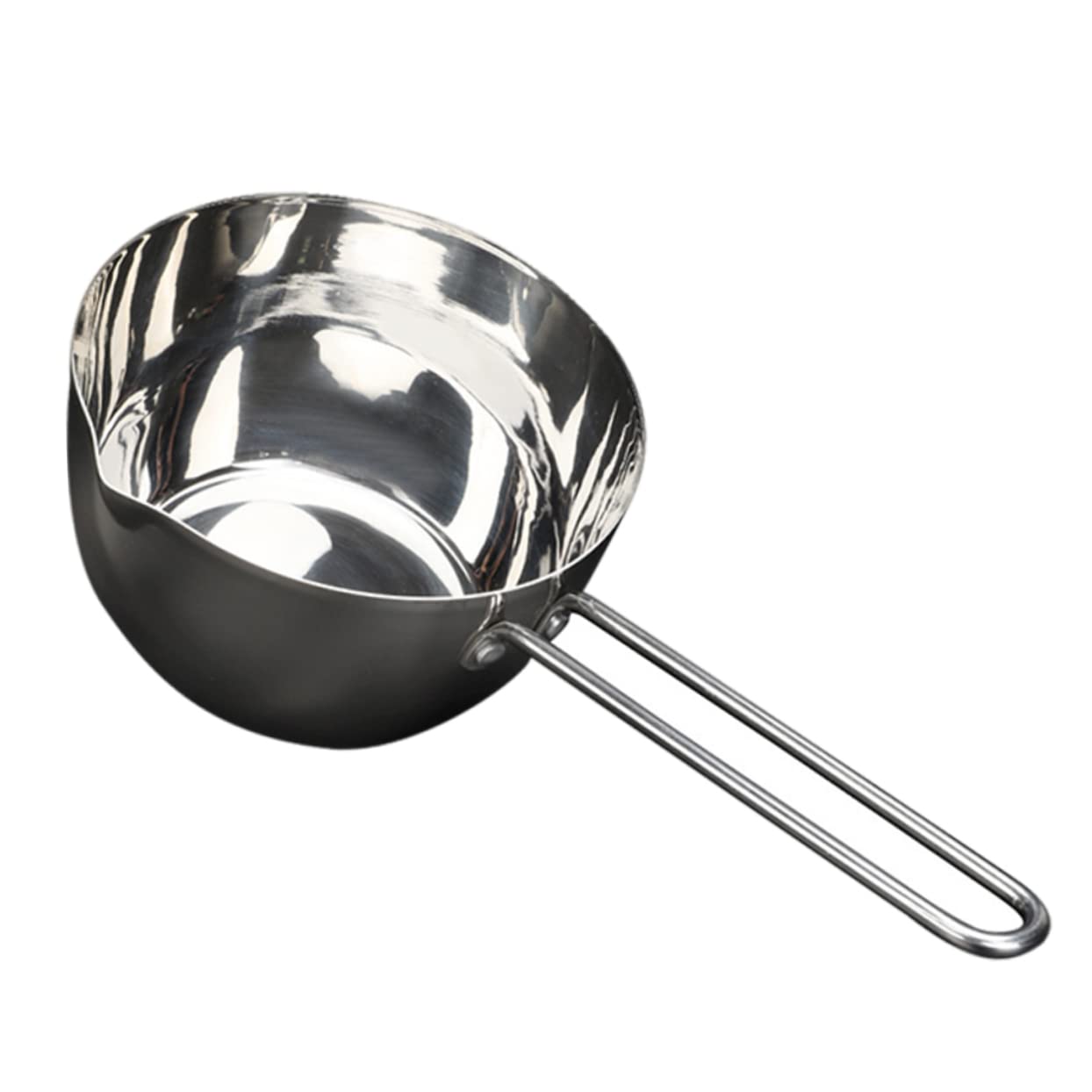 MAGICLULU Mestolo per Acqua in Acciaio Inox Manico lungo Ergonomico e Resistente, Mestolo Cucina Argento per Ristorante e Uso Domestico