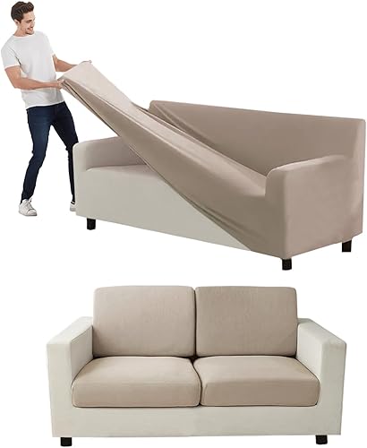 Miniatura 7 de Funda para Sofá de Terciopelo, Fundas Elásticas para Sofá para Funda Principal Separada/Respaldos y Cojines de Asiento, Funda para Sofá, para Fundas