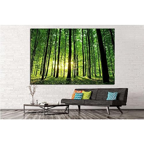Toile forest №20 ZELLART pour habiller un mur vide 60x40