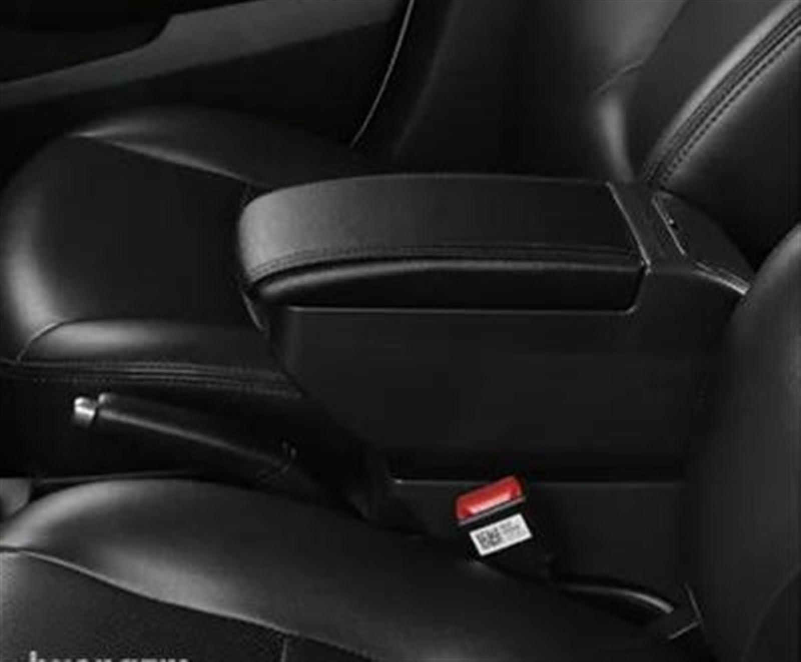 NOHEEU Car Interior Accessories Center Console Storage Box Multifunctional Armrest For I20 2021 2022(F All Black No USB)