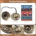 Foilswirl 2 Pcs Tibetan Tingsha Cymbals with 2 Pcs Tibetan Drawstring Cloth Bags Meditation Chime Bells 2.56 Inch Handcrafted Meditation Accessory (2 Dragons with Bell Embossed,Red,Green)