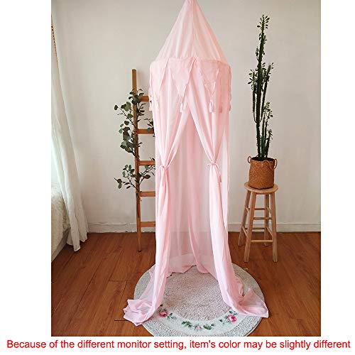 Tingpai Princesa Cama Dossel Pendu do Cúpula Tenda com Borlas Recantos de Leitu Deco ção de Casa Ade