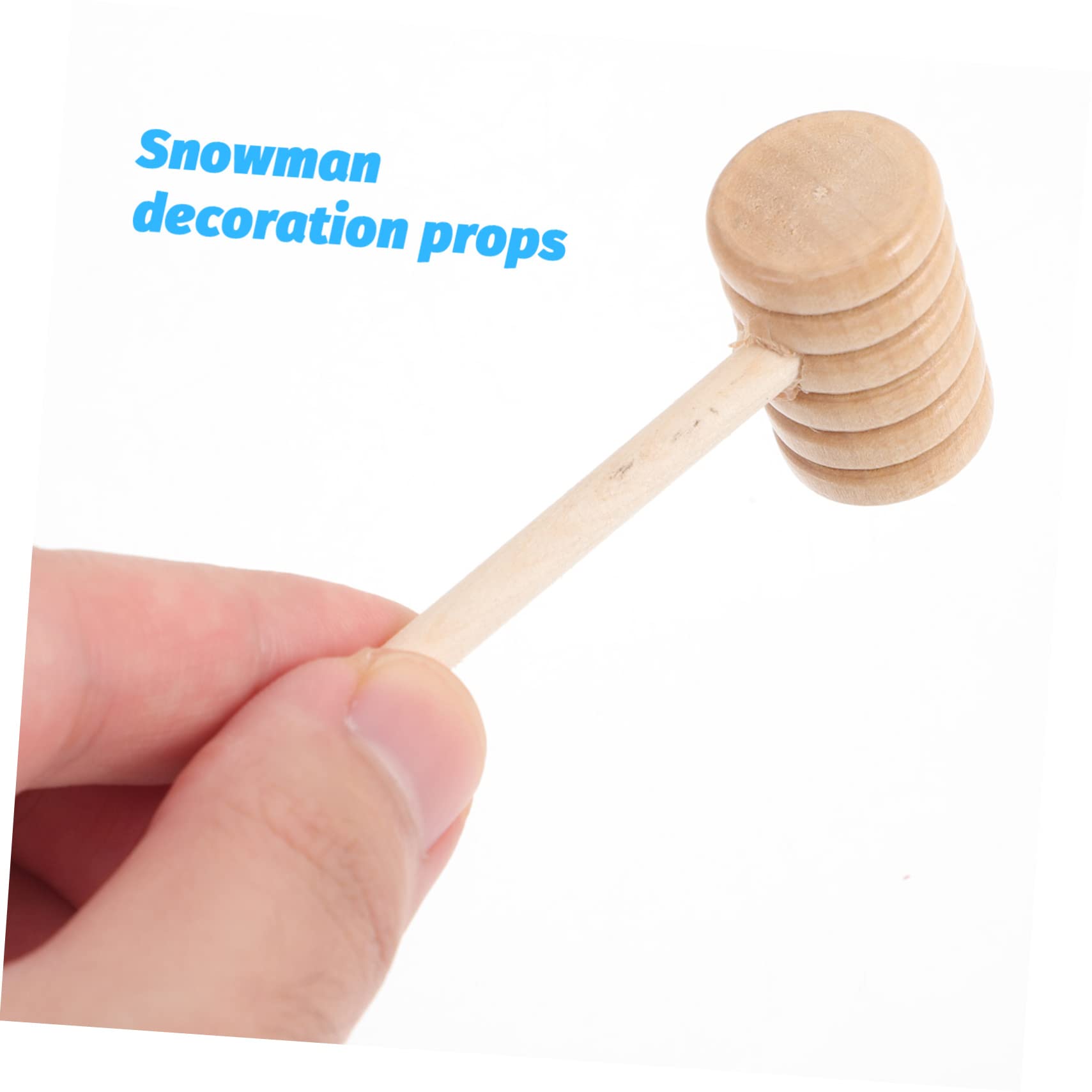 PRETYZOOM 5 Sätze Weihnachtsschneemanndekorationen Weihnachtsschmuck Schneemann Selber Machen Schneemann-bastelbedarf Schneemannmützen Zum Basteln Schneemann Bausatz Selber Machen Hölzern