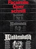 facsimile querschnitt das schwarze korps  Facsimile Querschnitt durch den Kladderadatsch