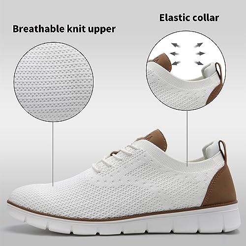 Men's Casual Dress Oxfords Sneakers Business Mesh Breathable Lightweight Walking Shoes Tennis Comfortable2