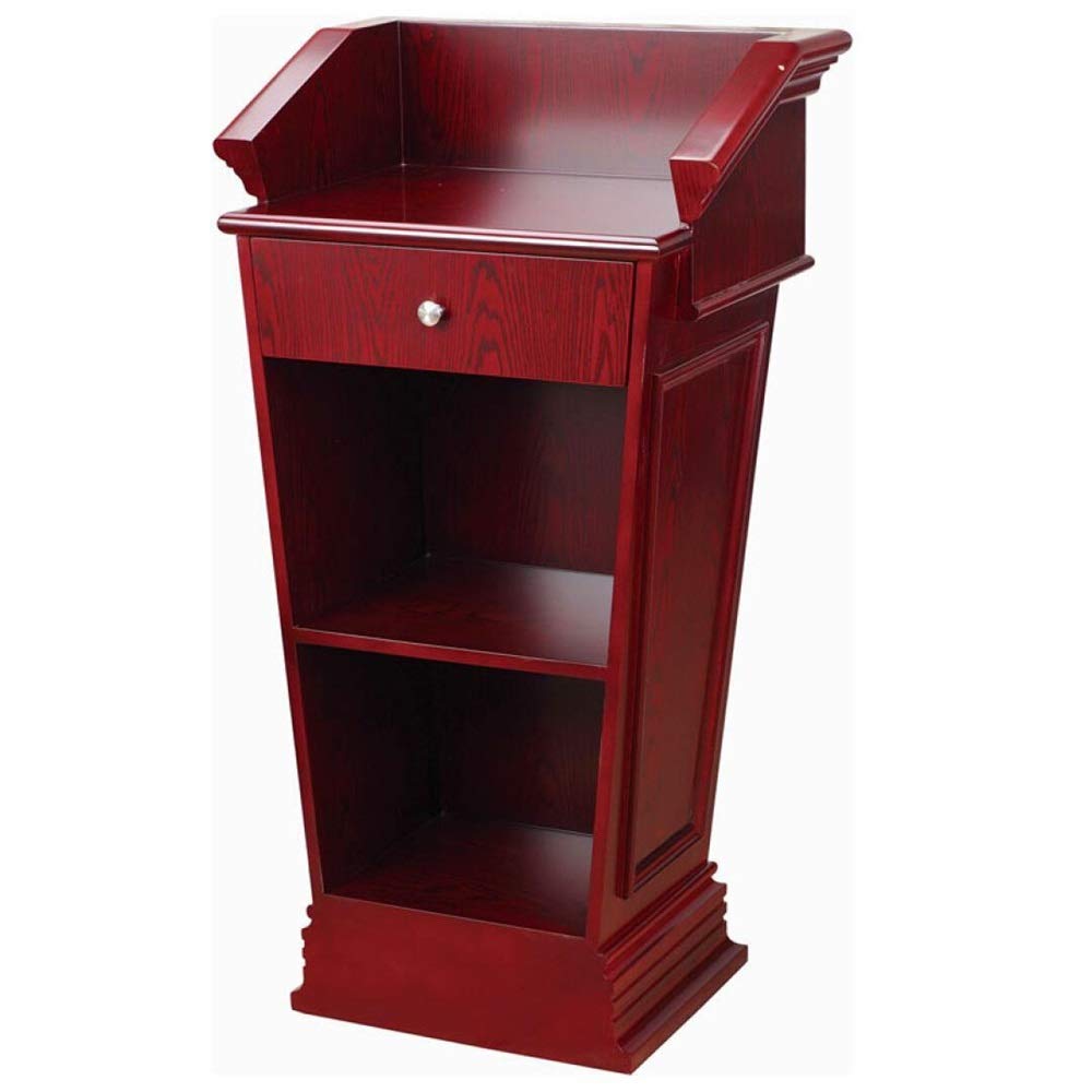 Buy Podium Presentation Lectern Stand, Lectern Podium School Solid Wood