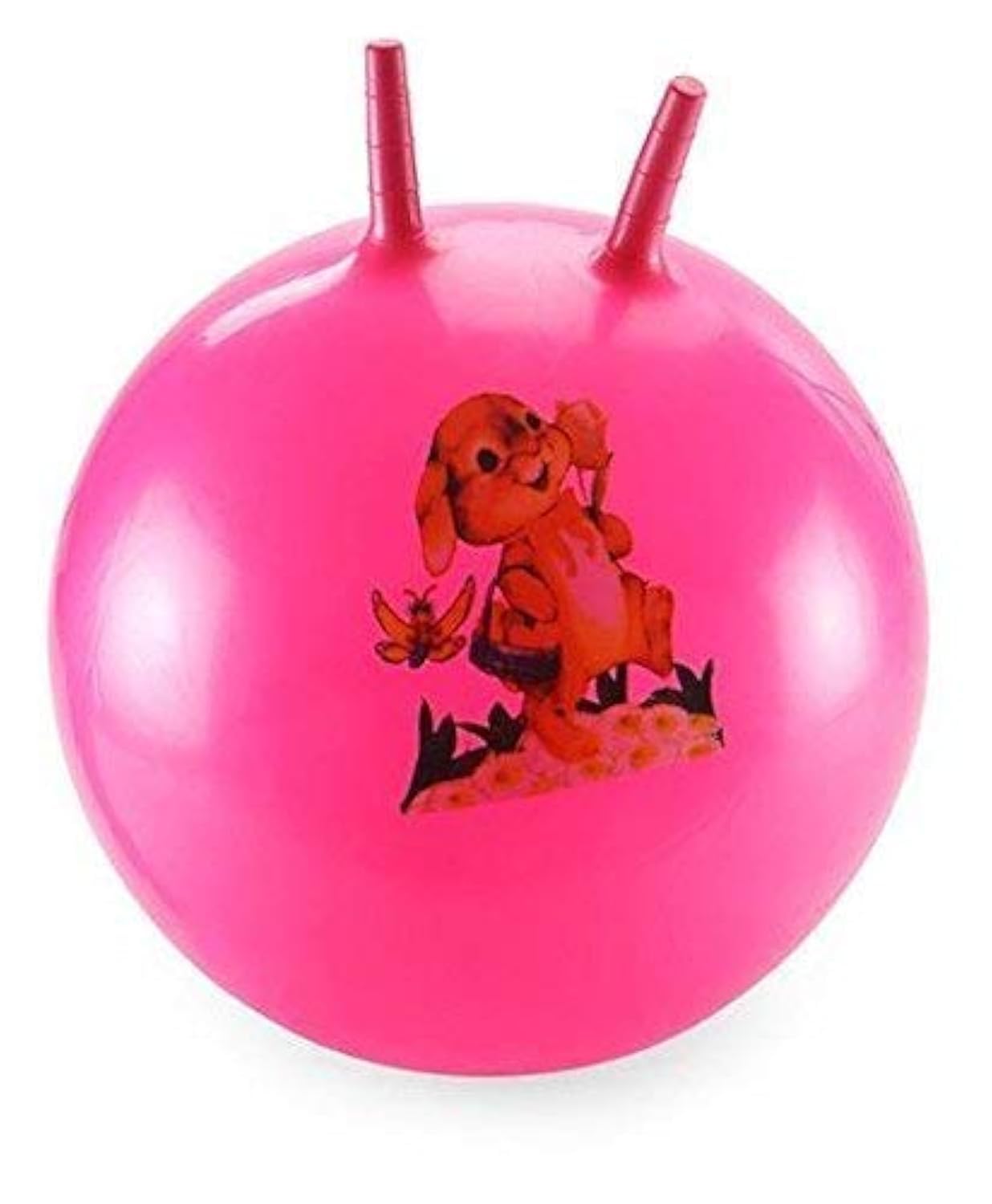 Kid's Hop Ball,Kangaroo Bouncer, 55 cm Hoppity Hop, Jumping Ball, Sit & Bounce (Random Color)