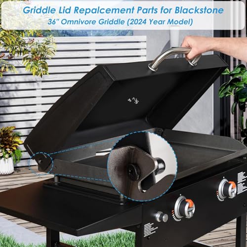 Image of Upgrade Hinged Lid for Blackstone 1517 28 Inch Omnivore Griddle 2024 Model