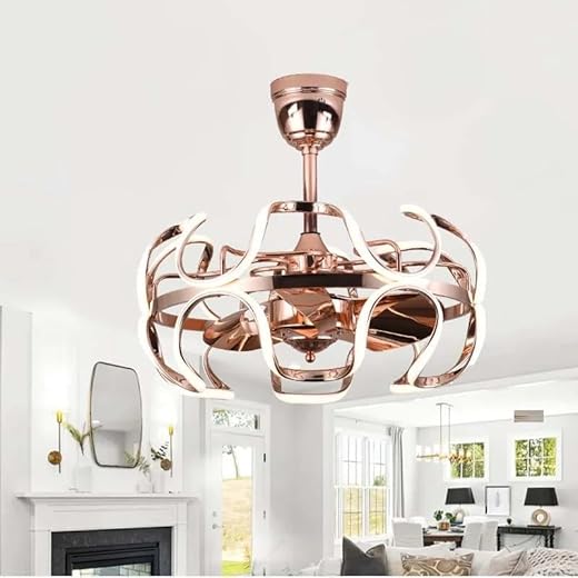 LIGHT ART STUDIO EMU ROSE GOLD 38W BLDC Motor PVC Body Metal