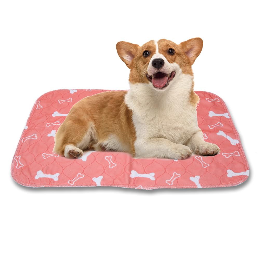 Semme Pet Training Pads, Reusable Puppy Pee Pad, Dog Urine Mat Washable Water Absorbent Dog Training Mat For Pets (40 * 60Cm)
