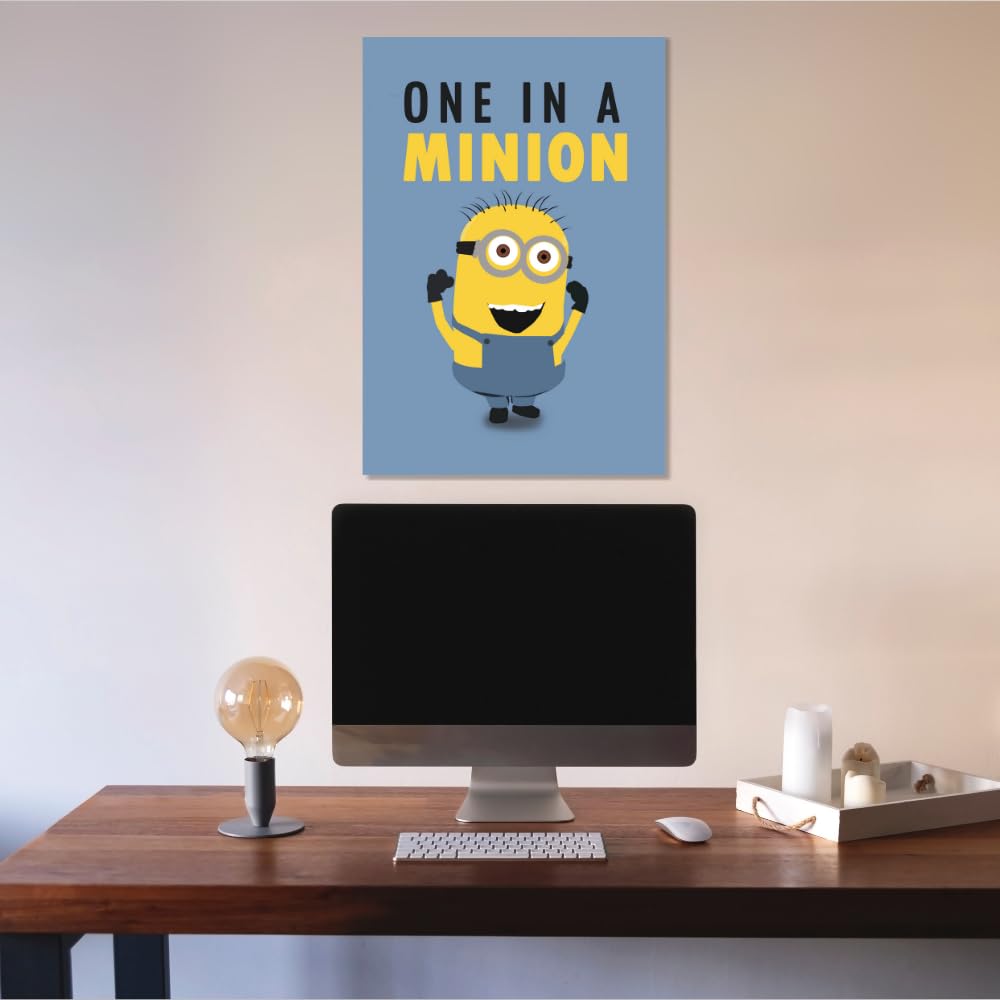 Minion Poster - One in a Minion Funny Wall Art -2 Minion Poster - One in a Minion Funny Wall Art -2