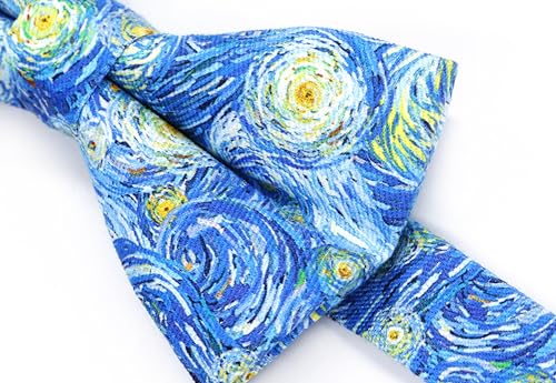 Image of OCIA Cute Pattern Pre-tied Bow Tie Adjustable Bowties for Adult & Children