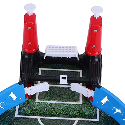 Asixxsix Mini jogo de futebol, material ABS seguro e durável, jogo de mesa para 2 pessoas, interação