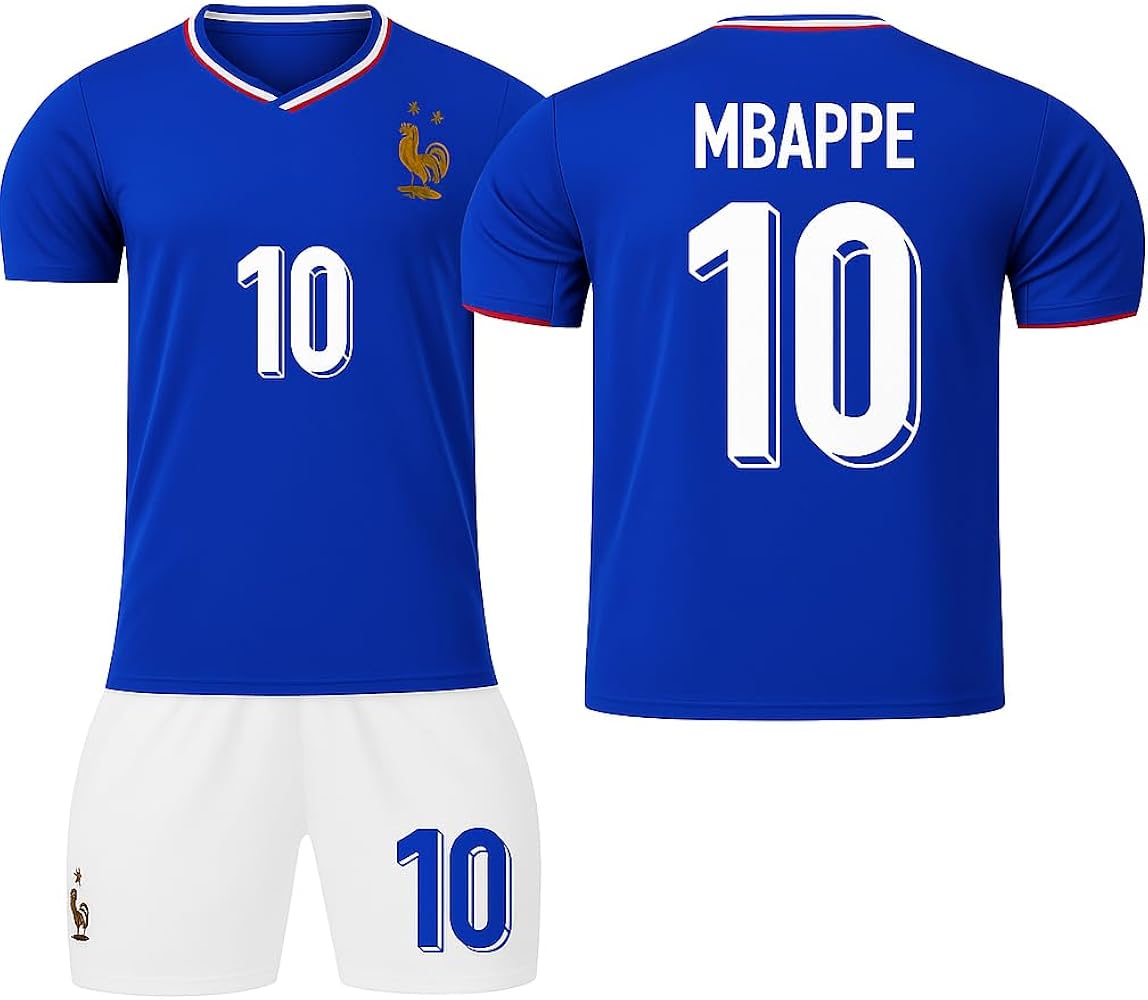 フランス代表エムバペ選手ユニフォーム　ワールドカップ 予選　レアルマドリード フランス代表エムバペ選手ユニフォーム ワールドカップ 予選 レアル