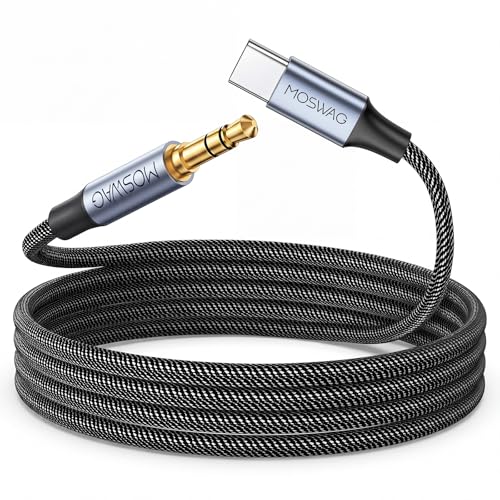 Cable adaptador USB C a Jack 3.5mm 2 m miniatura 1