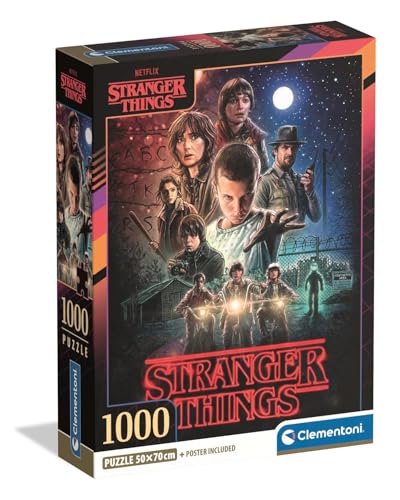 Ya en mundofriki.es: Clementoni - Puzzle Adulto 1000 Piezas Stranger Things S01 Compact Box, 39978