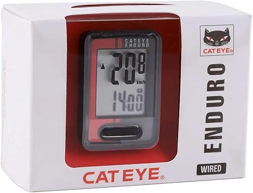 Miniatura 22 de CATEYE Computadora de bicicleta con cable - Velocímetro y odómetro de nivel básico, perfecto para ciclistas principiantes, arranque y parada