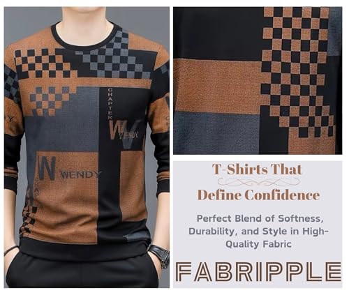 Image of Men's Premium Long Sleeve Shirt Fabric, Elegant & Comfortable Fit