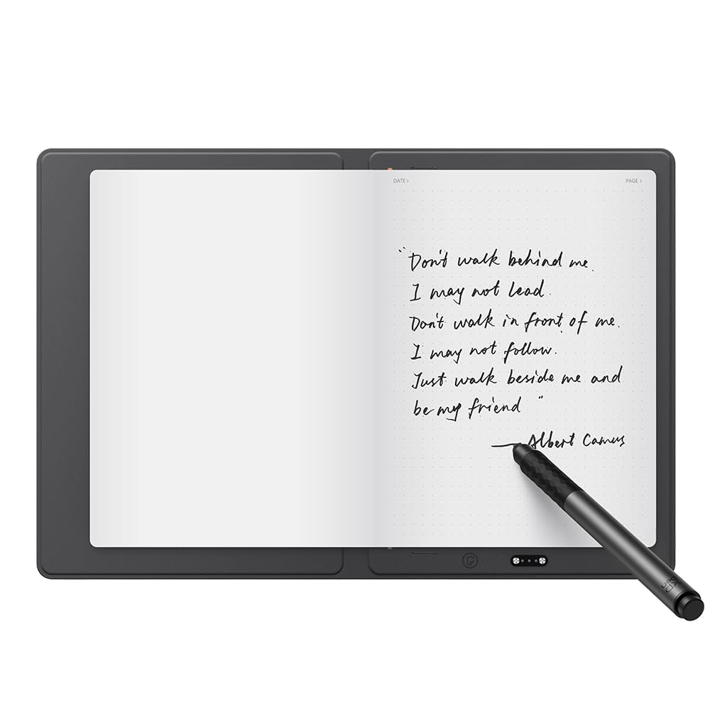 XPPen Note Plus A5, Carnet Numérique Bluetooth 5.3, Stockage hors Ligne 50 Pages, Outils d’édition intégrés, Synchronisation Android/iOS