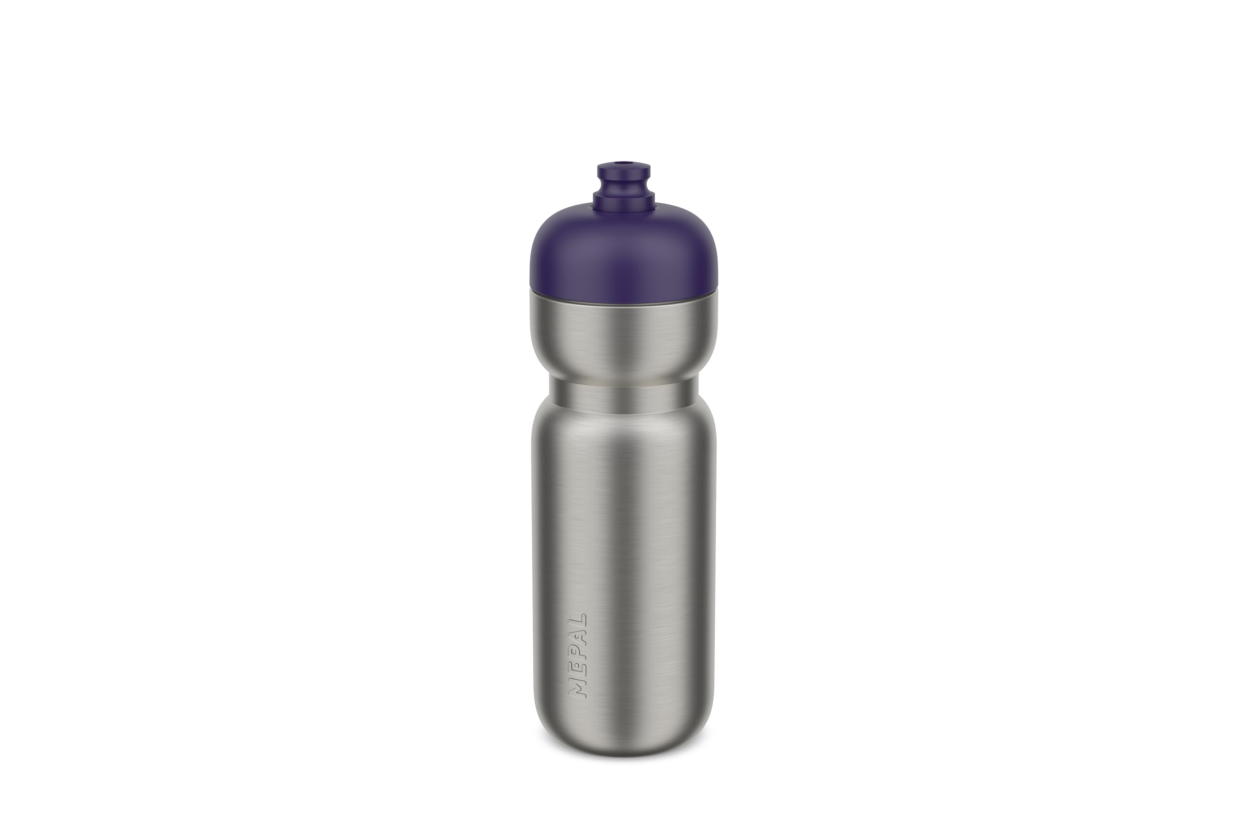 Mepal - Stainless steel Pull Bottle Sport - Leakproof - Just Grab, Pull and Hydrate - Lightweight Stainless Steel - Water Bottle - 800 ml - Midnight blue