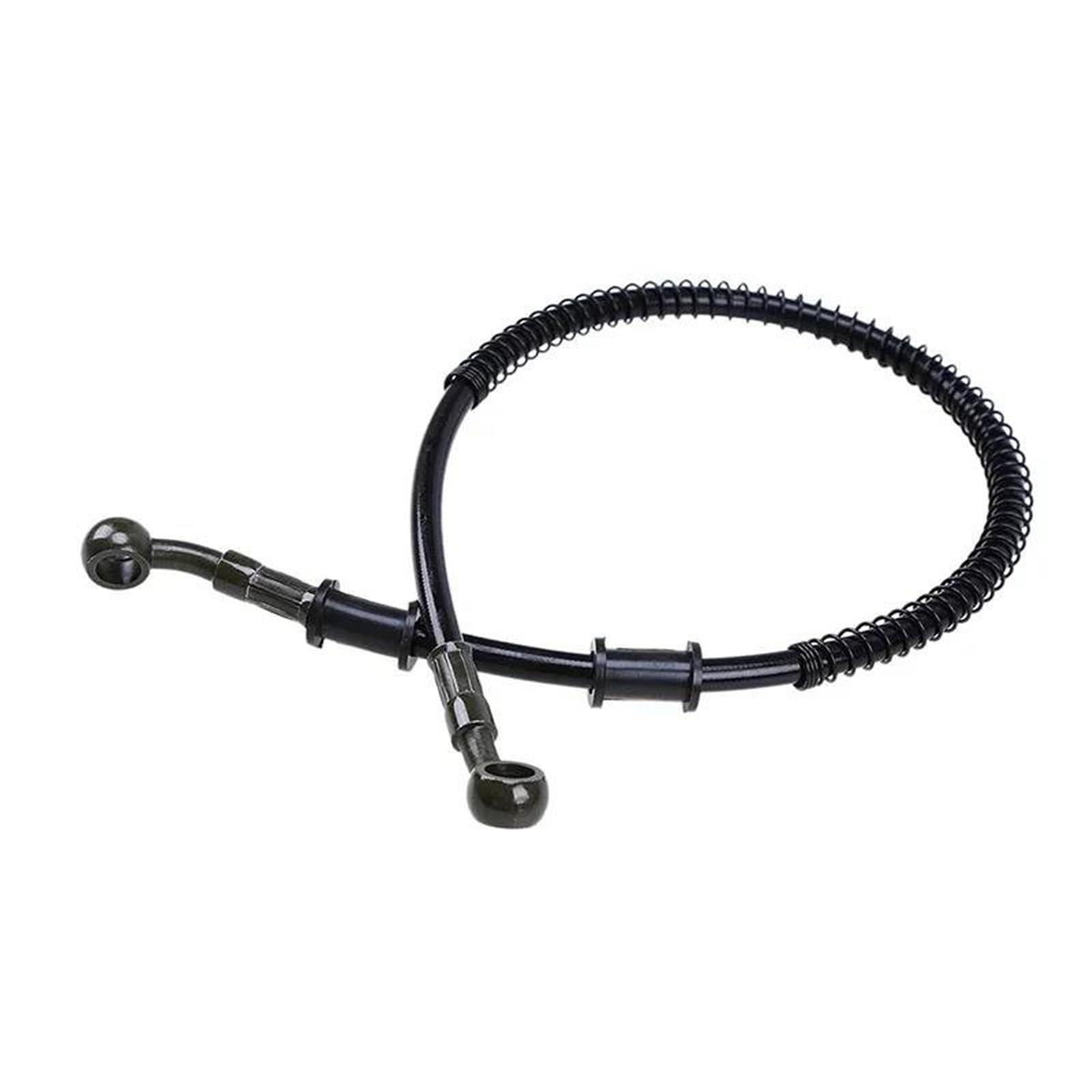 Hydraulic Brake Hose Universal 500mm-1900mm Motorcycle ATV Dirt Pit Bike Brake Pipe Hydraulic Reinforced Clutch Oil Hose Line(1900mm)