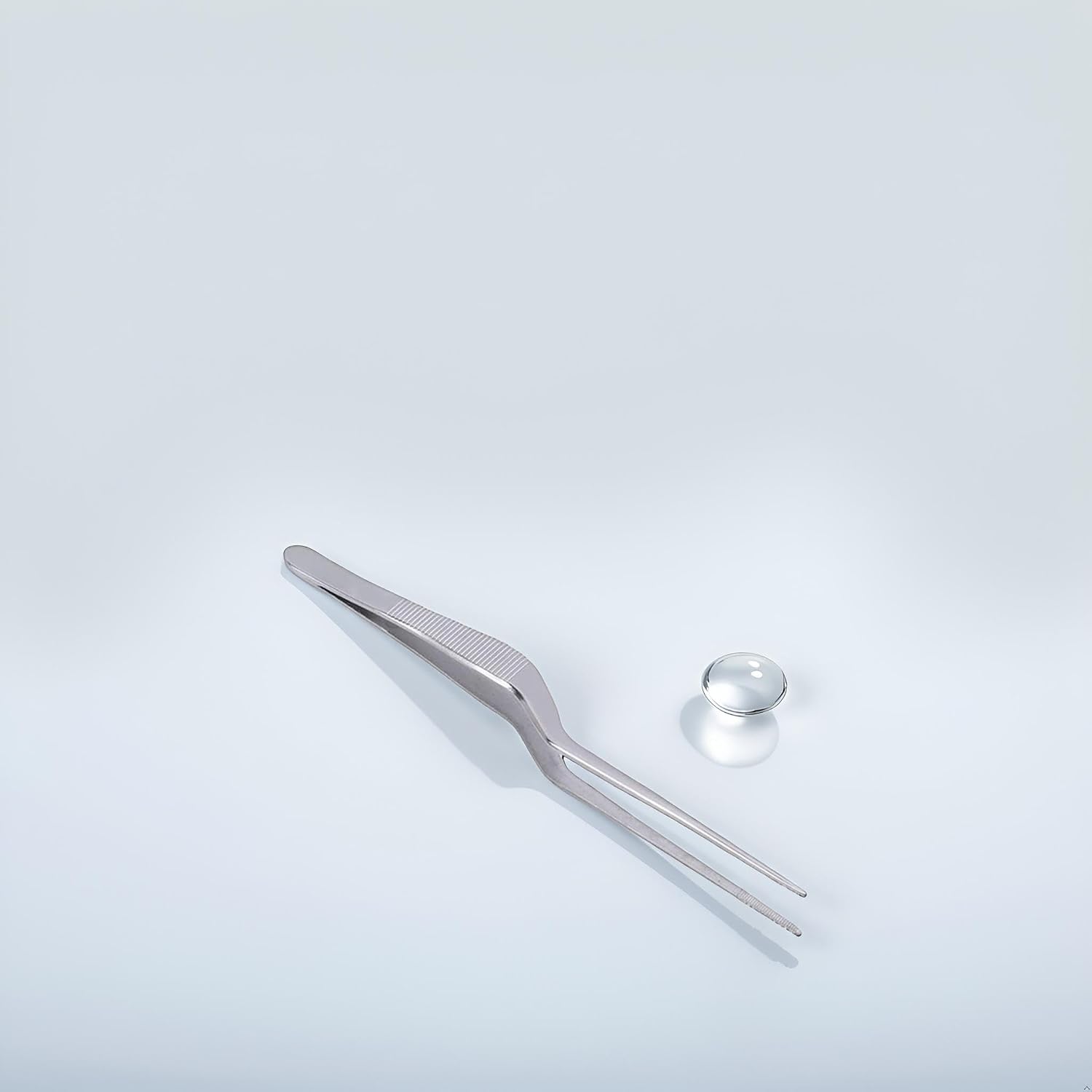 1 Piece Silver Professional Spiral Design Stainless Steel Ear Tweezers Ear Clip Dug Earwax Tools，Ear Care