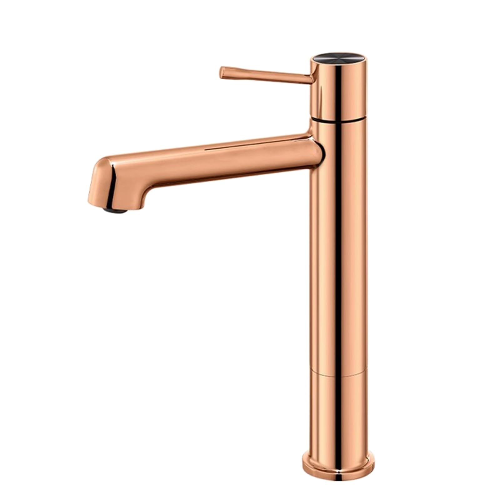ZYCHSJXA Gold Modern Single Hole Bathroom Faucet RV Sink Basin Mixer Tap for Commercial Lavatory & Kitchen Stylish Durable Fixture