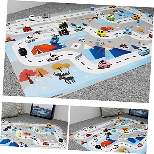 Garneck Tapete De Jogo De Tráfego Infantil Tapete De Jogo Infantil Tapete De Jogo Infantil Tapete De