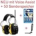 Produktbild Original 24db PELTOR/3M Digital Radio Gehörschutz Kopfhörer mit Voice Assistent und Smartphone/MP3 Player Anschluss