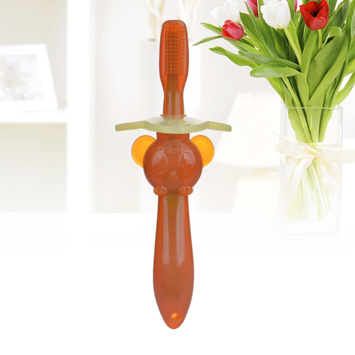 Healifty 6 Pz Spazzolino Da Denti Per Bambini a Setole Morbide Spazzolino Di Sicurezza Per Bambini Spazzolino Da Denti in Silicone Per Con Coperchio Pennello Da Allenamento Bambino