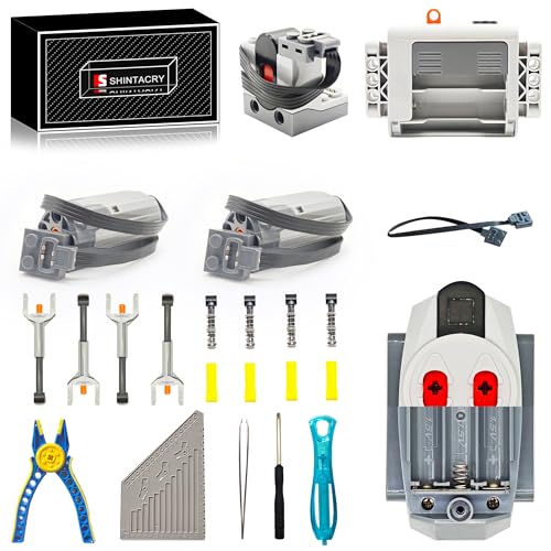 19 Teiliges Technik Power Functions Fernbedienung und Motoren Set...