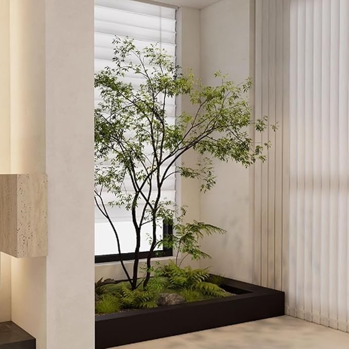 Árbol de bambú Artificial Nantian de Gran tamaño, Adornos Decorativos, árbol Falso, paisajismo for Bodas en hoteles, Plantas Verdes simuladas(1.2mx1m)
