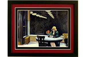 Edward Hopper Framed Print - Automat