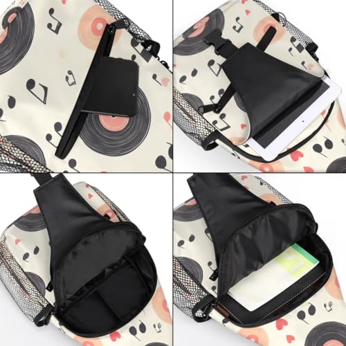 Bolso tipo sling unisex para viaje y senderismo miniatura 5