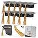 TEHAUX 15pcs Graduation Party Decorations Graduation Hat Goblet Lid Mini Hat Goblet Cover Grad Caps for Cups Graduation Bottle Cap Covers Graduation Cap Goblet Lid Mini Grad Hat Cotton