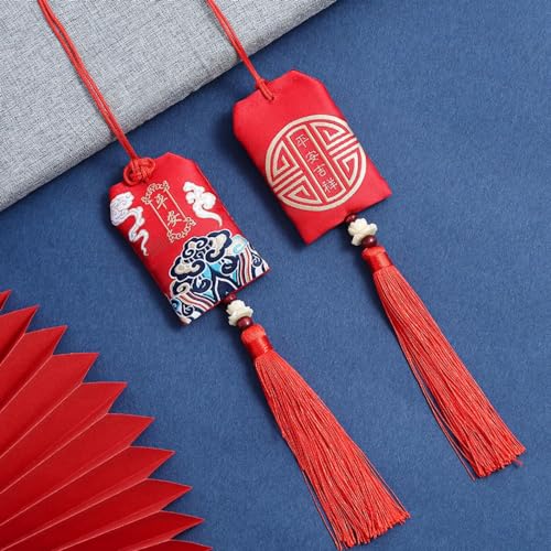 Bolsa clásica china minimalista 2 piezas miniatura 3