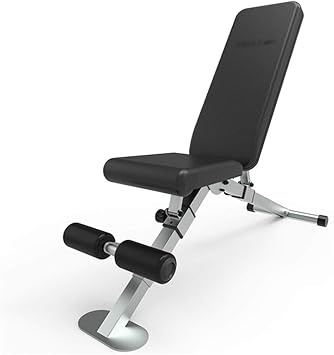 Dumbbell Bench Gym Professional Fitness Stool, Folding Sit Up Board, Multifunctional Household Dumbbell Stool, Bench Press Fitness Chair Color Black, Size 132*46*113cm