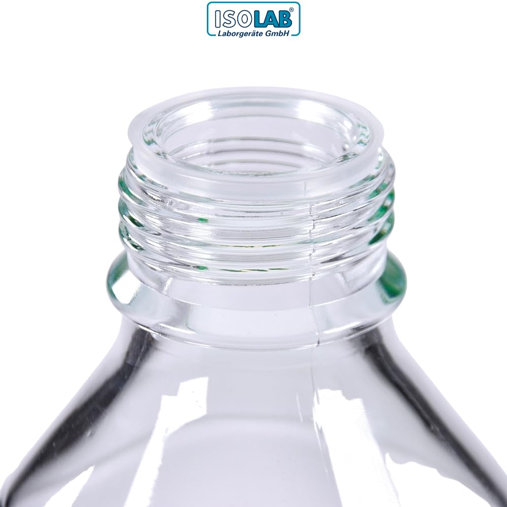 Bottiglie Vetro Borosilicato 500ml - Con Tappo GL 45, Autoclavabili | Per Laboratorio E Conservazione - Foto 3