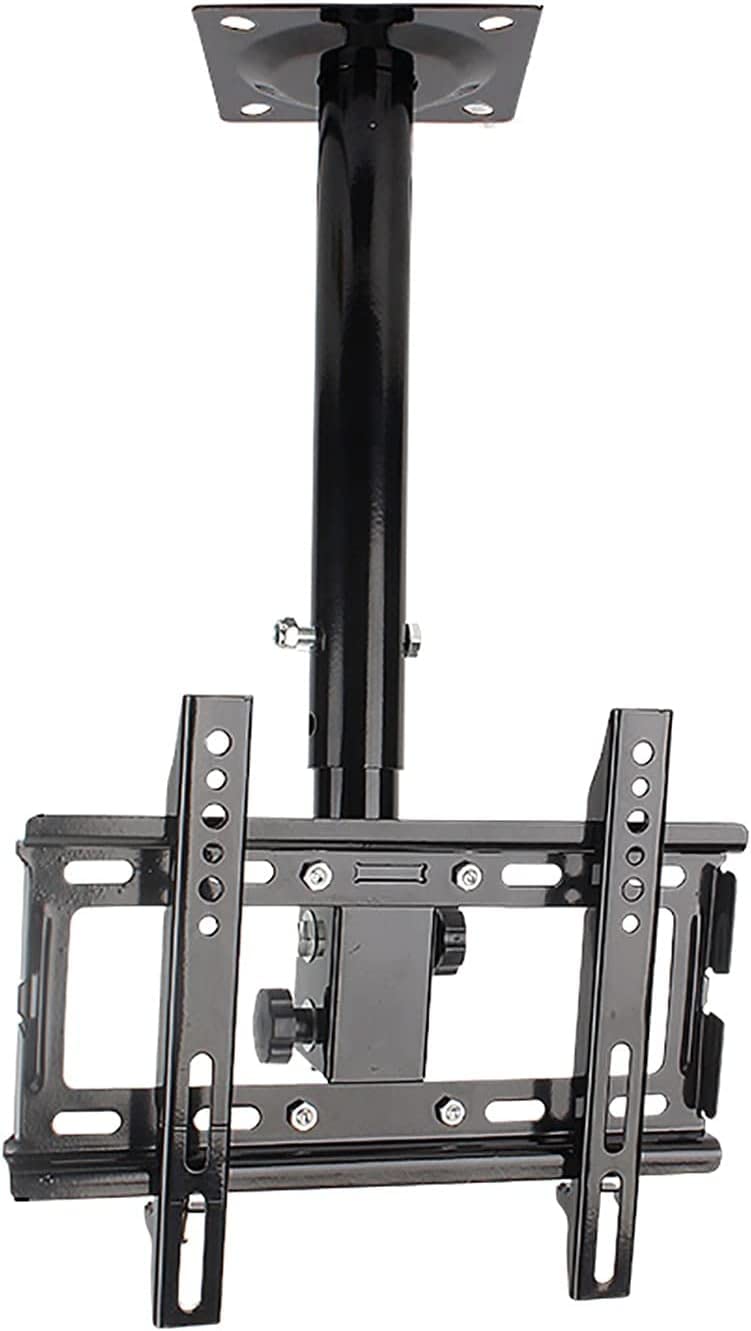 CGCSYZ Ceiling TV Mount For 32-55 Inch TVs, Adjustable Tilt Swivel TV Bracket, With Loading 88 Lbs, Max VESA 400x400mm TV Mount
