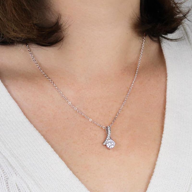 90 Never Looked So Good Necklace Message Card Box Alluring Mahogany - Behind You All Your Memories - 90 Years Old Birthday Grandma Mother Aunt3