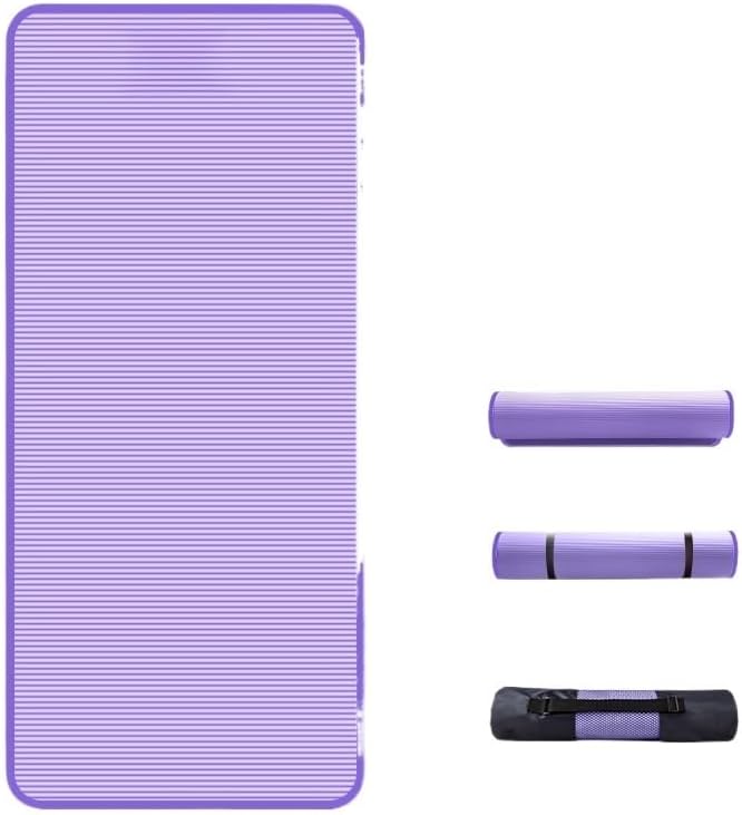 Miniatura 3 de gymnastics mat Colchoneta Antideslizante De Alta Densidad Para Yoga, Pilates, Fitness, Deportes, Gimnasio, Hogar, Almohadilla Impermeable Insípida,
