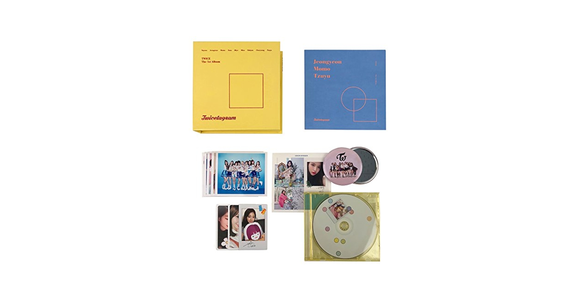 TWICE 1st Album - TWICETAGRAM [ B Ver. ] CD + Booklet +