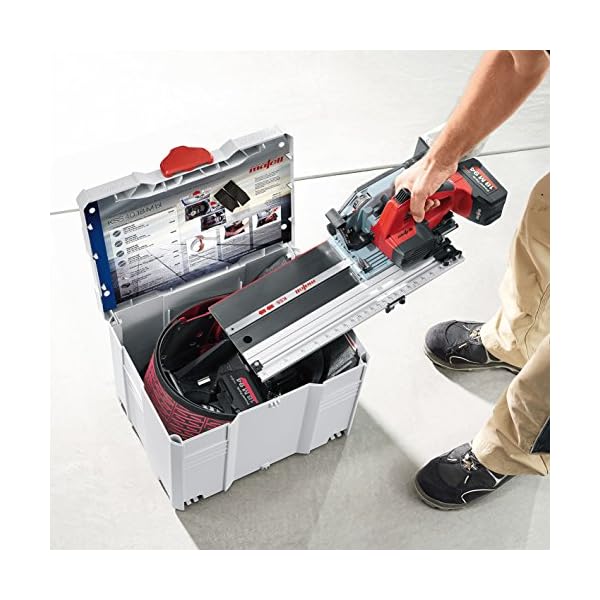 Mafell Kapp-Sägesystem KSS 40 18 M bl PURE Handkreissäge Kappsäge 18V im T- MAX – Bild 3