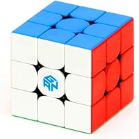 Vista 2 de Cuberspeed Gan 356 M 3x3 Cubo magnético de velocidad - Lite, sin calcomanías, rompecabezas de cubo mágico