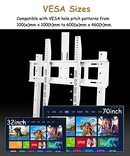 Soporte móvil para TV REMYS piso hasta 70'' 120 kg miniatura 5