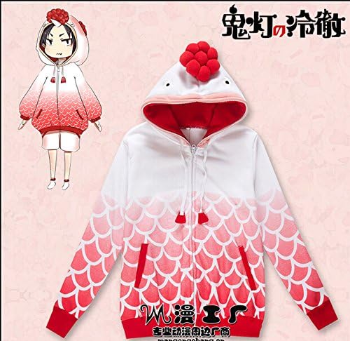 Anime Hozuki No Reitetsu Hoozuki Jacket Hoodie Coat Animation Xl Size