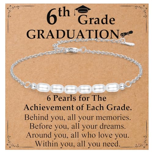 Image of 5th /6th /8th Grade Graduation Gifts for Girls Grad Gifts 2026 Graduation Bracelets Primary Middle School